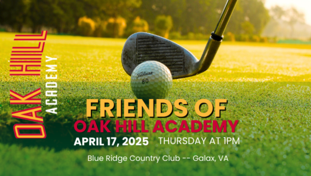 1st Annual Friends of Oak Hill Golf Tournament