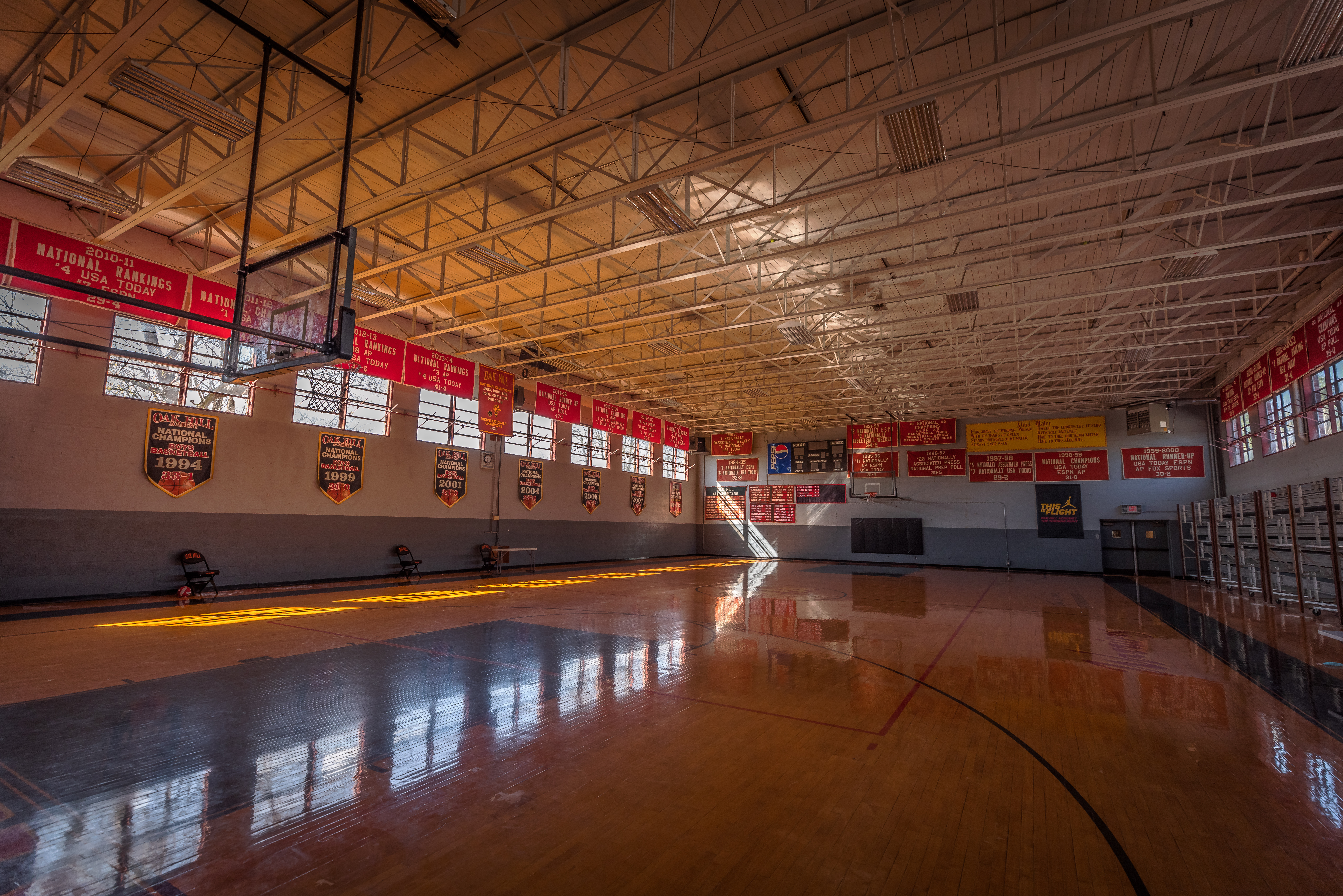 Oak Hill Academy gymnasium